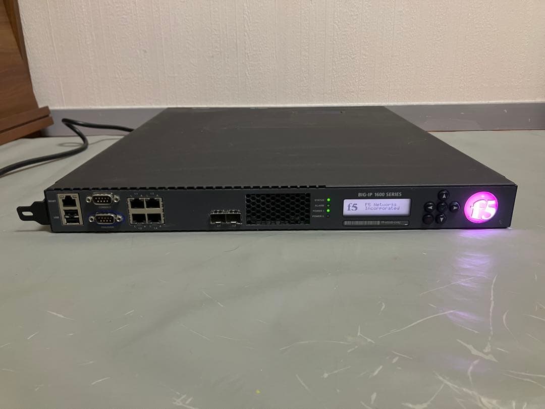 【通電済】F5 BIG-IP 1600 ロードバランサ 静音ファン実装