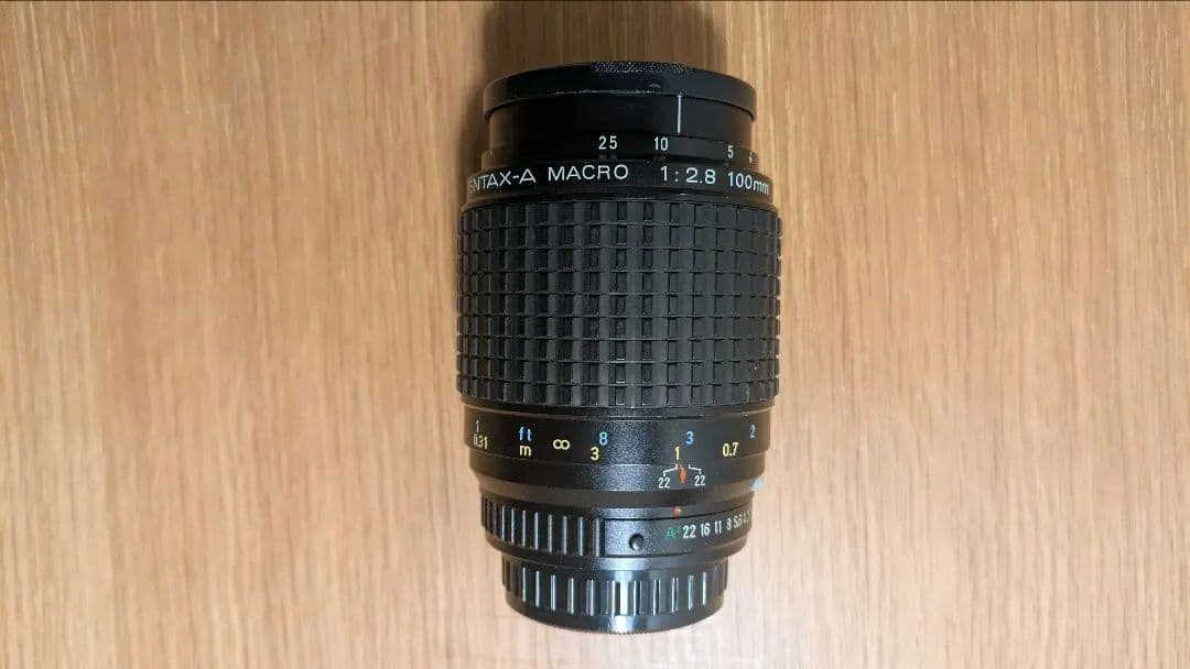 Pentax-A 100mm f/2.8 Macroレンズ