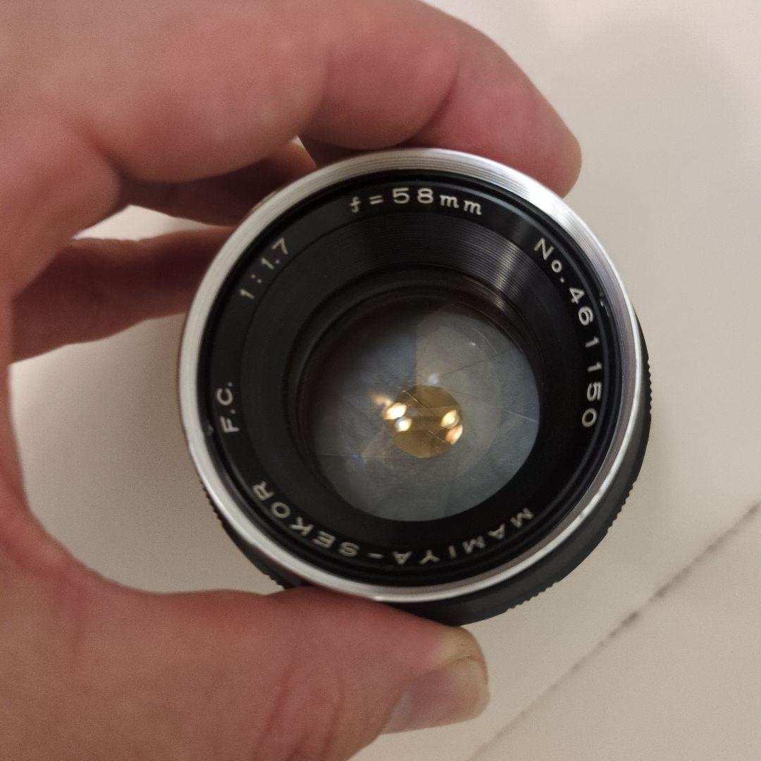 MAMIYA SEKOR F.C. 58mm F1.7 EXAKTAマウント