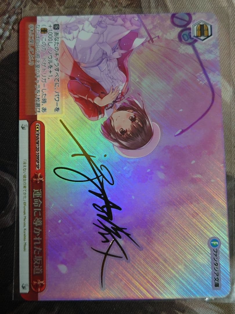 運命に導かれた坂道 sp サイン　ヴァイスシュヴァルツ