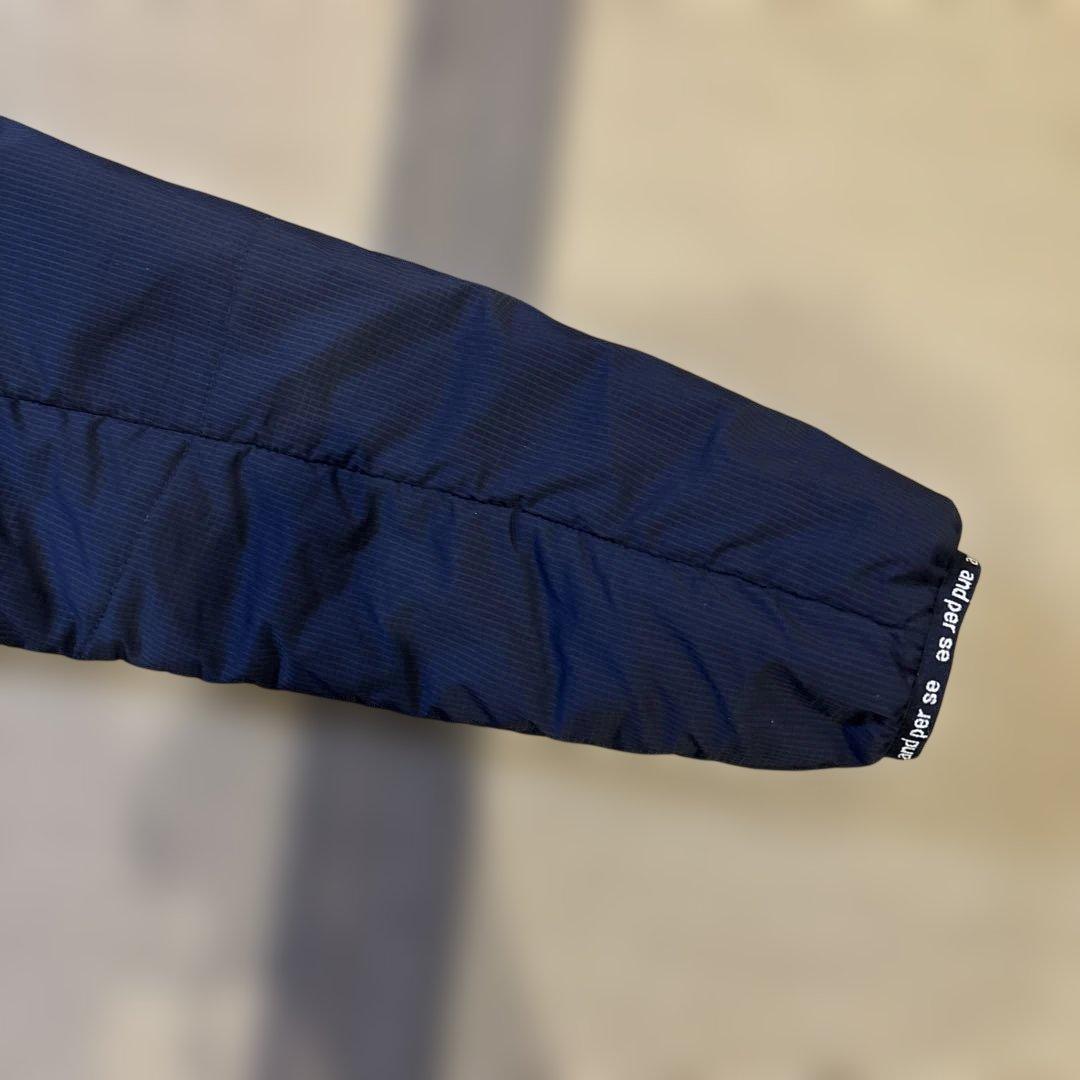 tonynuova and per se ネイビー ダウンジャケット