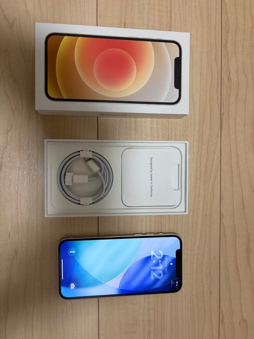 iPhone 12 ホワイト 128GB SIMフリー超美品
