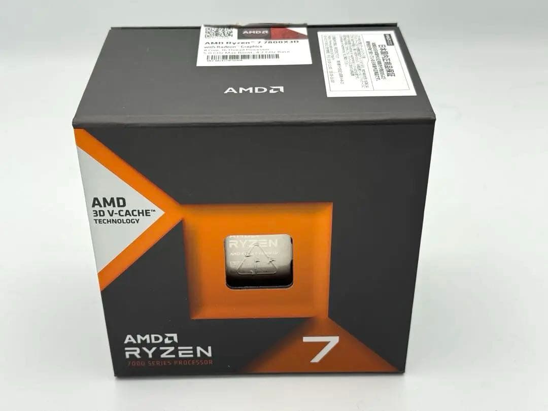 【AMD/CPU】100-100000910WOF/Ryzen7 7800X3D