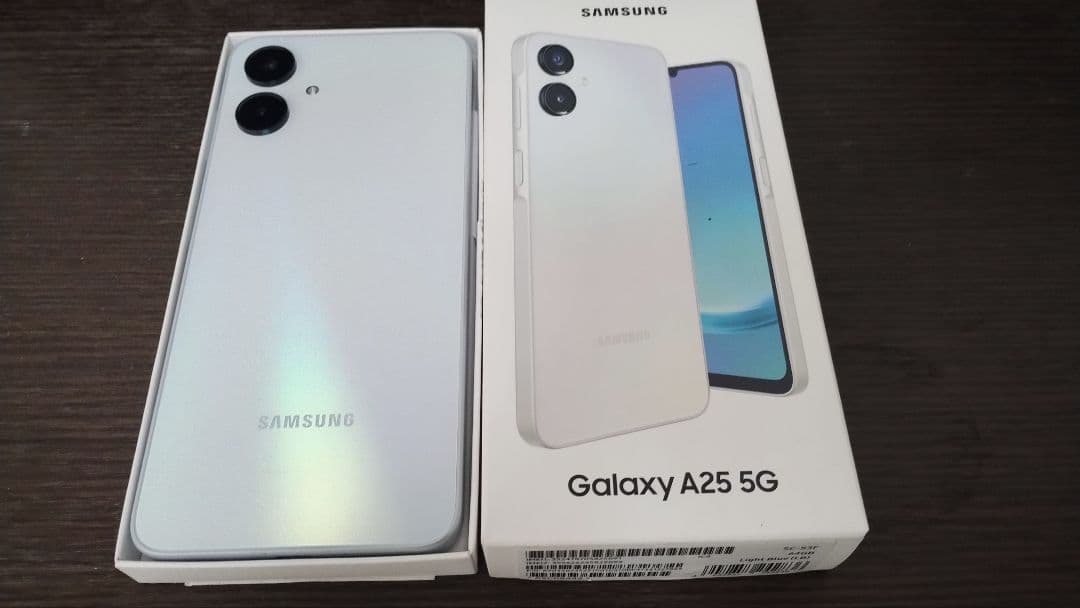 ☆美品☆Samsung Galaxy A25 5G ライトブルー simフリー