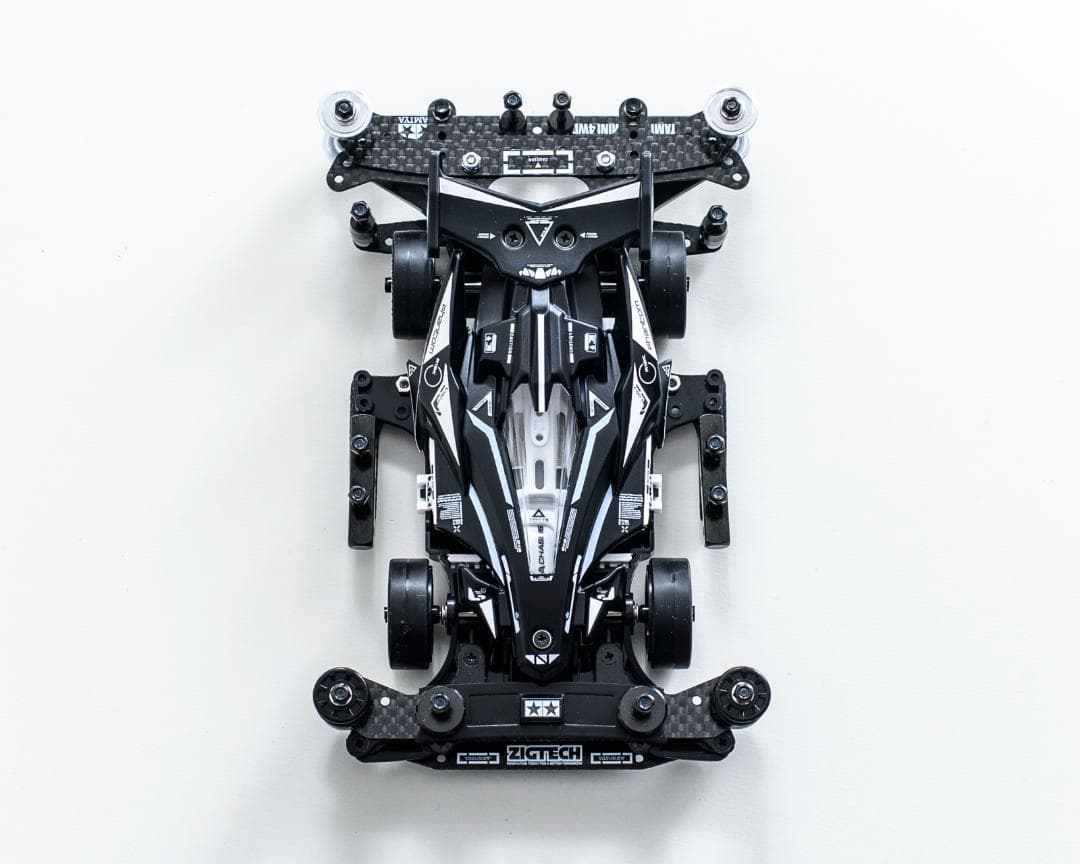 ミニ四駆完成品★アバンテMk.III MAフルベアリング・ポリカボディ未走行