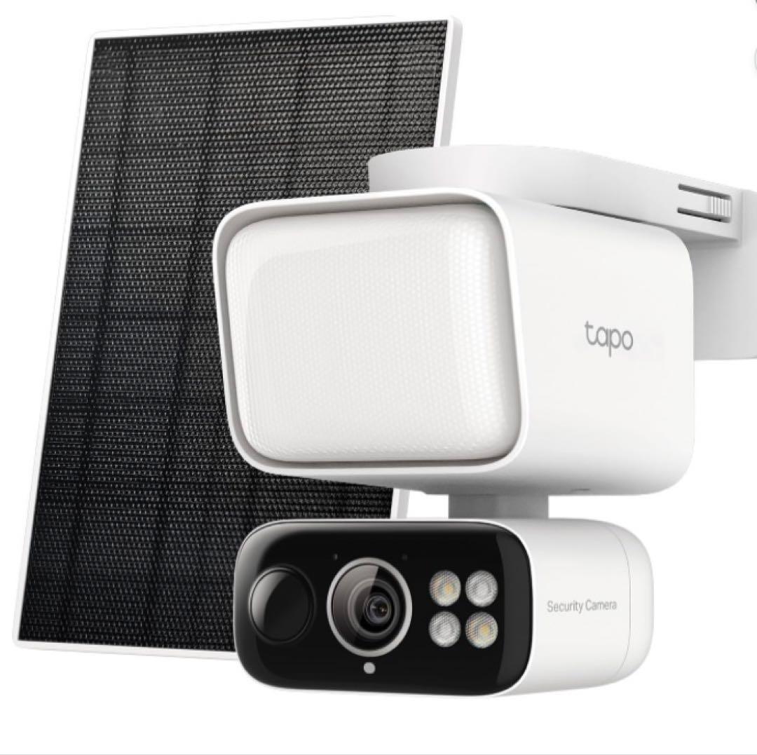 Tapo(タポ) 防犯カメラ ソーラー給電 センサーライト 800ルーメン搭載