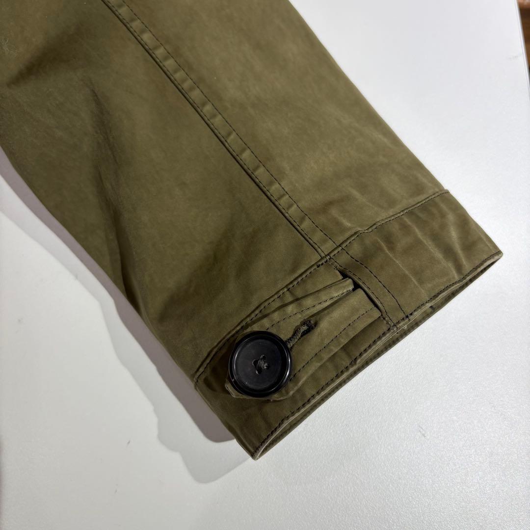 Ten c Parkaモッズコート インナーダウン、ウールフード付き　サイズ48