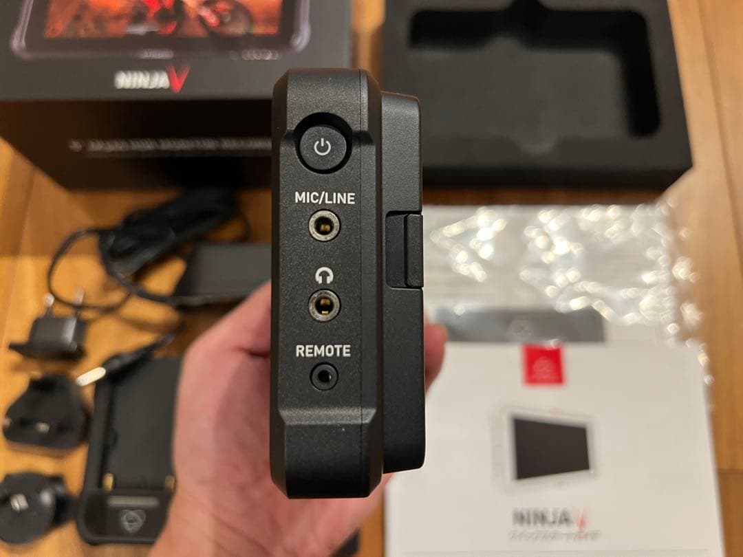 ATOMOS NINJA V＋バッテリー＋ドッキングステーション＋SSD480G