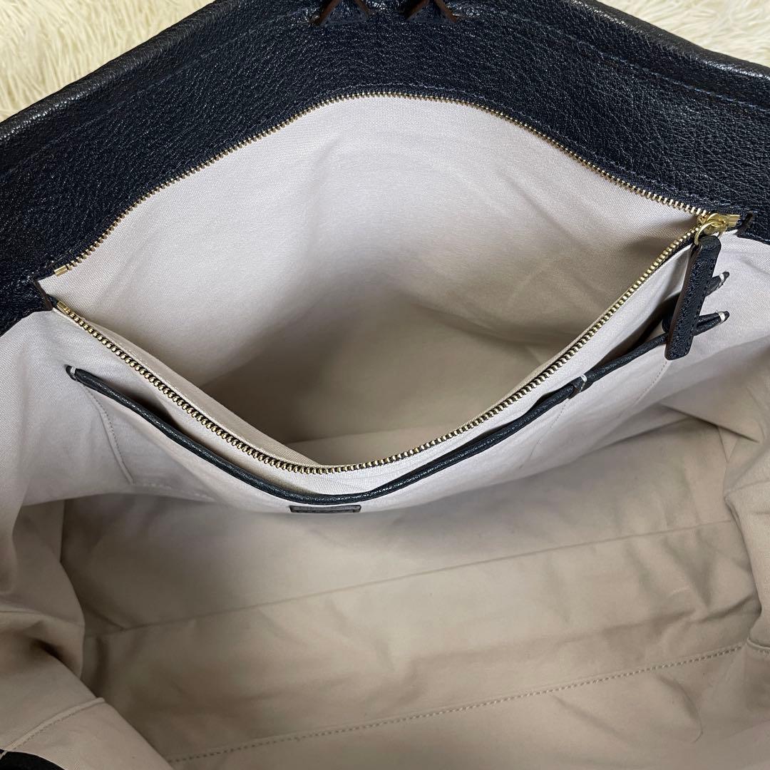 美品 土屋鞄 アルマス トートバッグ レザートート バッファロー A4