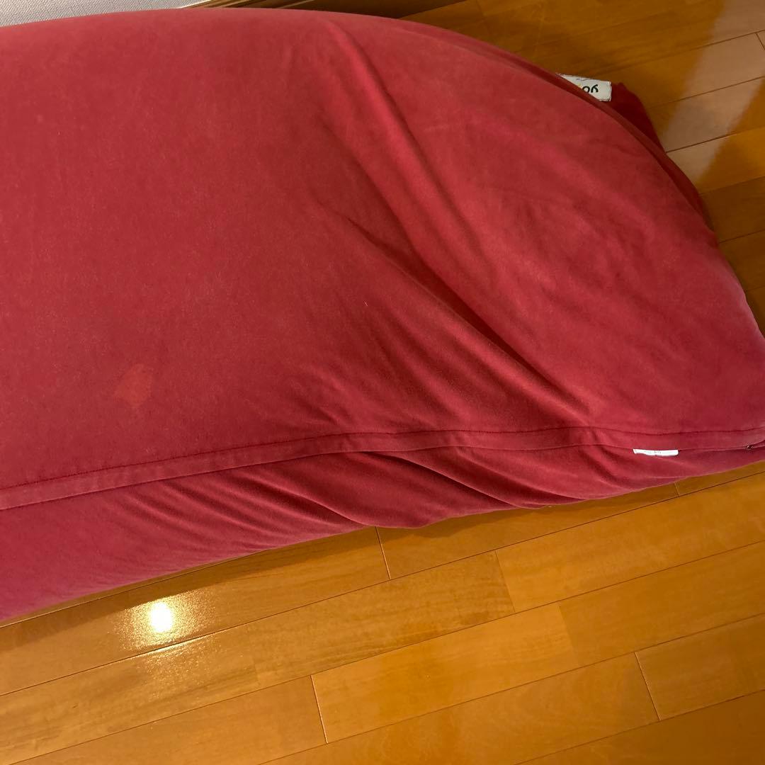 ヨギボーマックスYogibo Max ビーズクッション ワインレッド