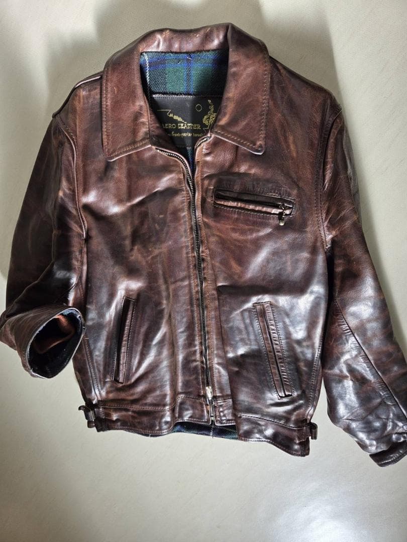 AERO LEATHER エアロレザー ホースハイド 馬革 革ジャン