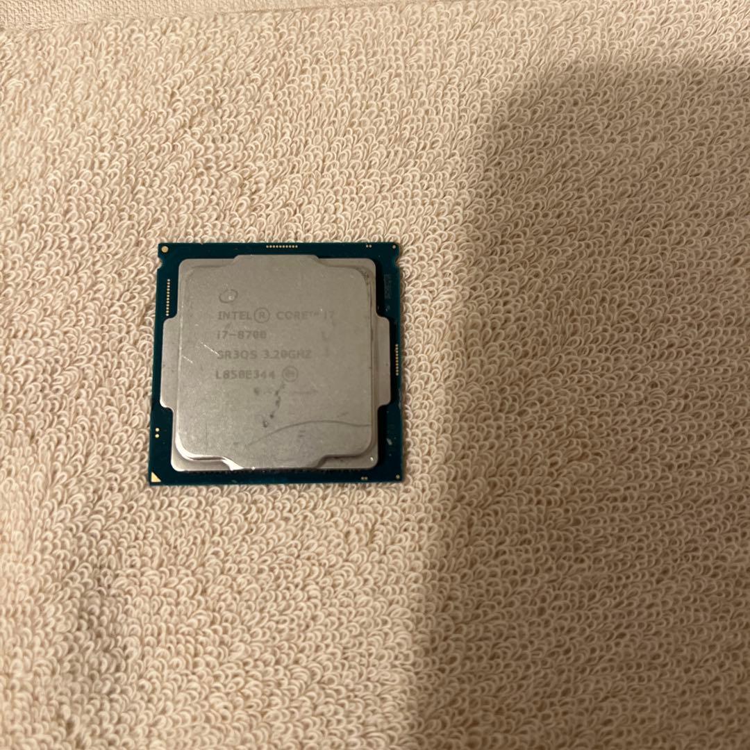 Intel Core i7-8700 CPU 動作未確認