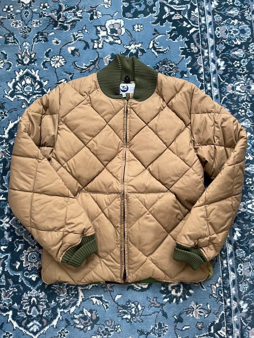 Crescent DownWorks キルティングジャケット M ベージュ