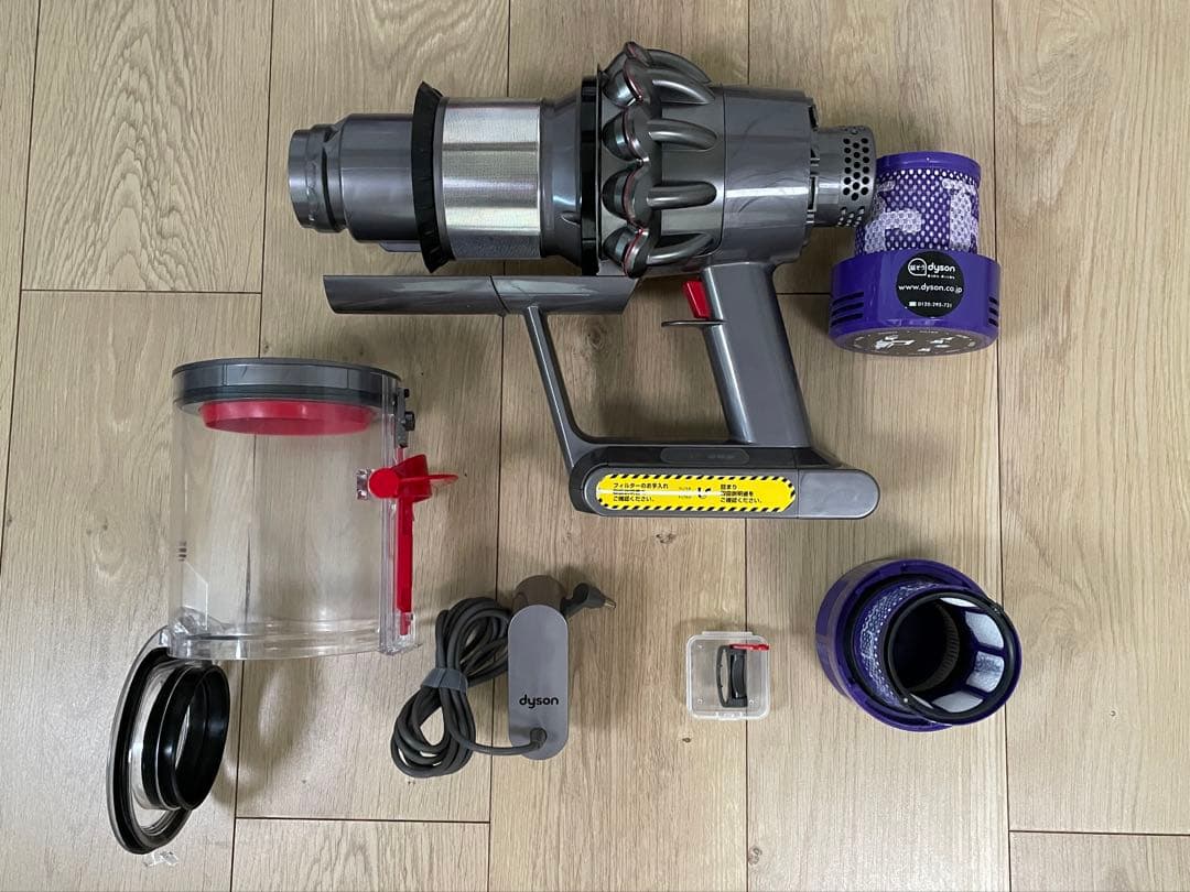 ダイソン⑬V10SV12 新品パイプ付　２タイプヘッドから選択 パーツフルセット