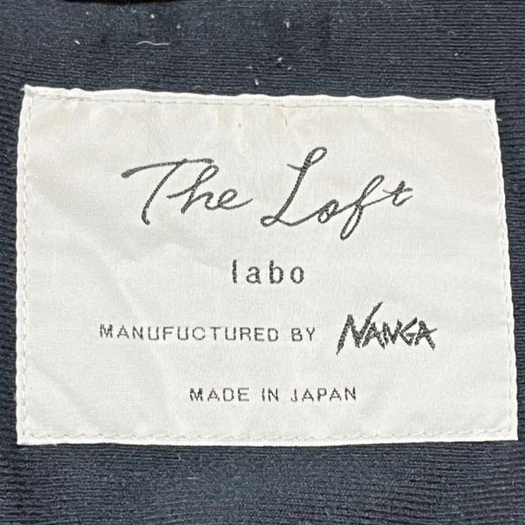 美品✨️ザロフトラボ×ナンガ WIIS フーデッドダウンコート ブラック コート