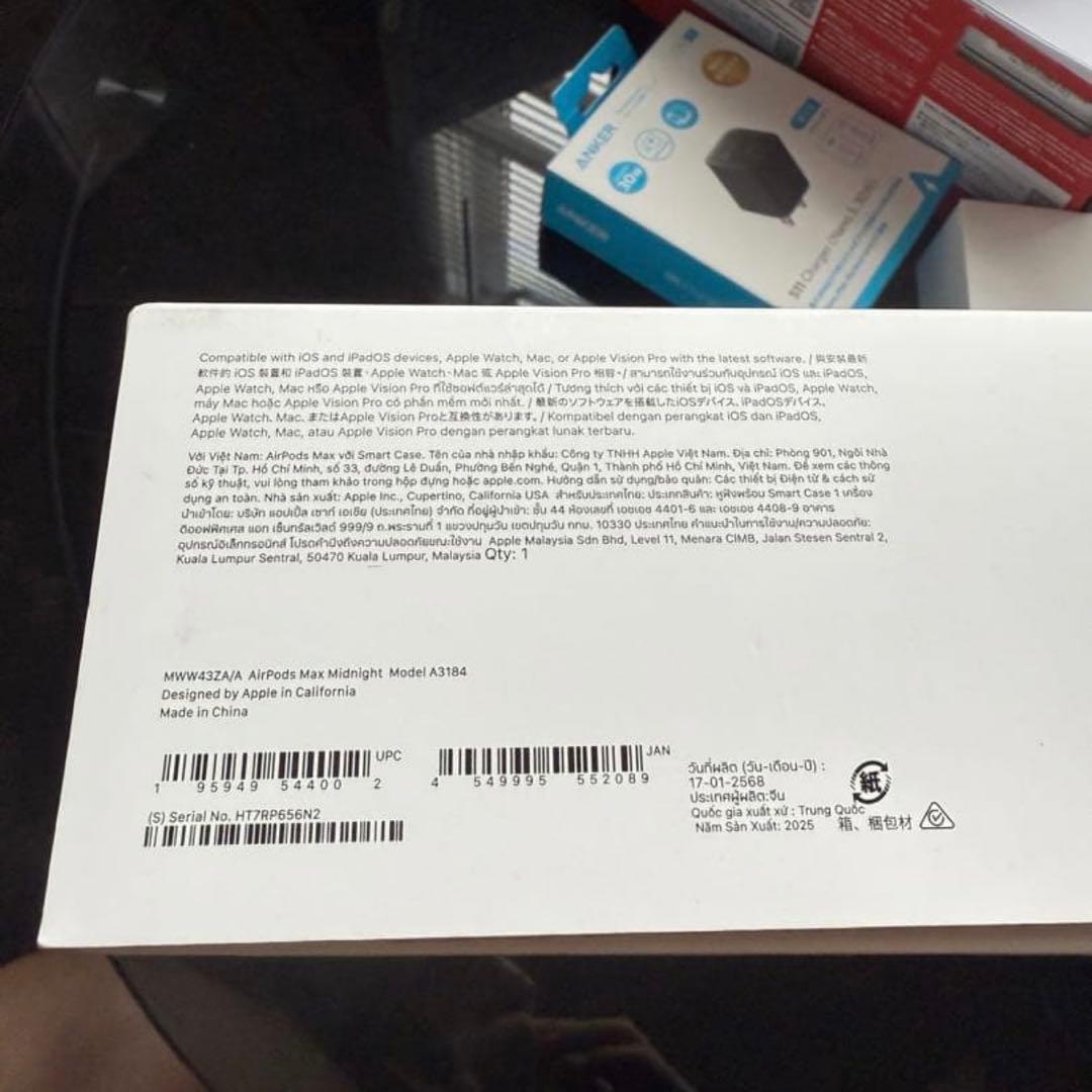 Airpods Max 第二世代 ミッドナイト AppleCare+