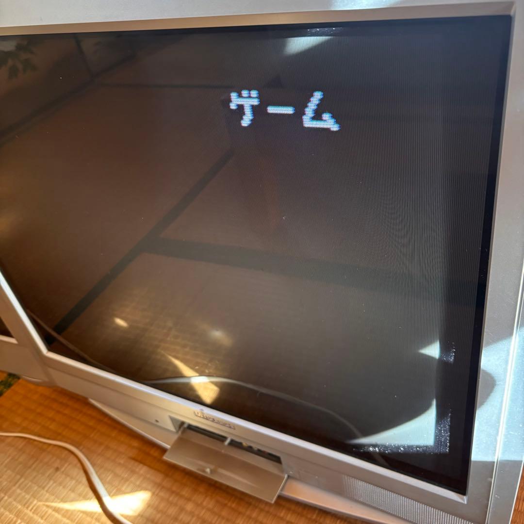 三菱 ブラウン管テレビ 29型 29T-D103 ★ D1端子 レトロゲーム