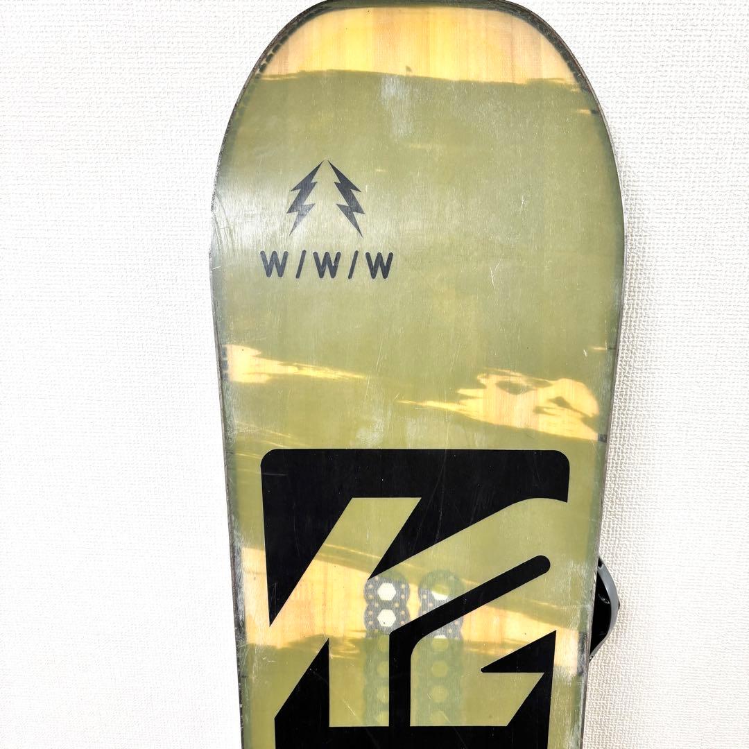 【Wax掛け後発送】K2 www 156 K2 板、ビンディングセット