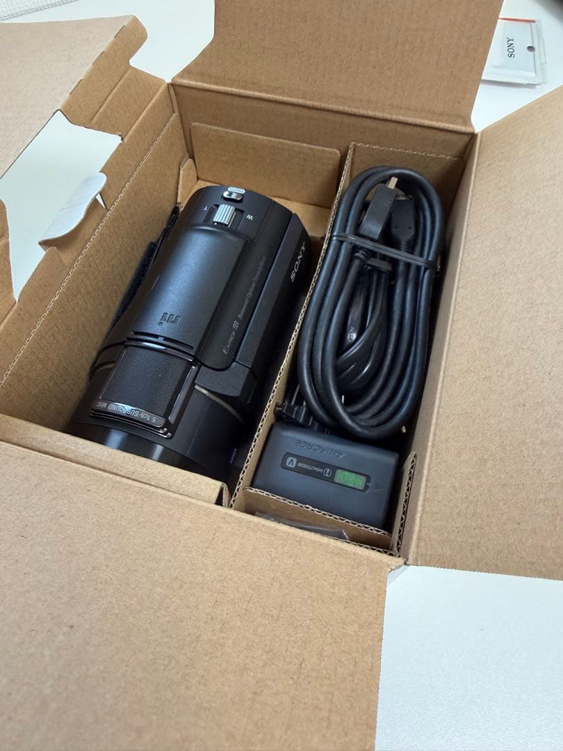 【美品】SONY FDR-AX40 4K ZEISSレンズ16.6MP