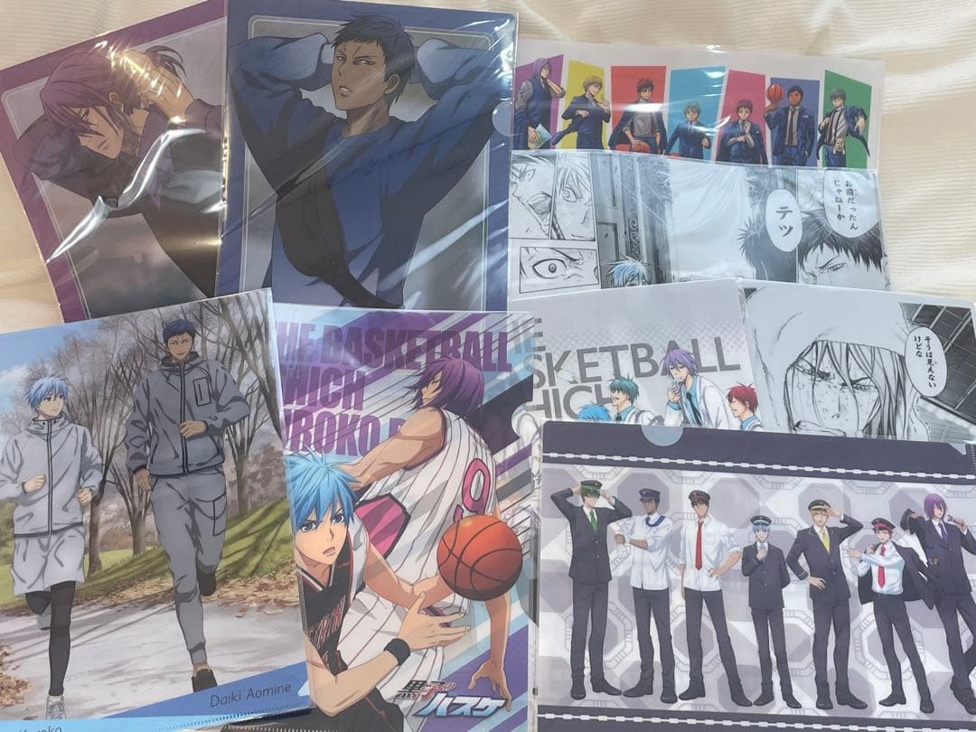 200点以上! 黒子のバスケ まとめ売り 紙類 クリアファイル アクスタなど