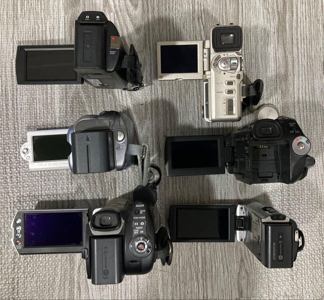 ビデオカメラ21台まとめ売り　※動作未確認