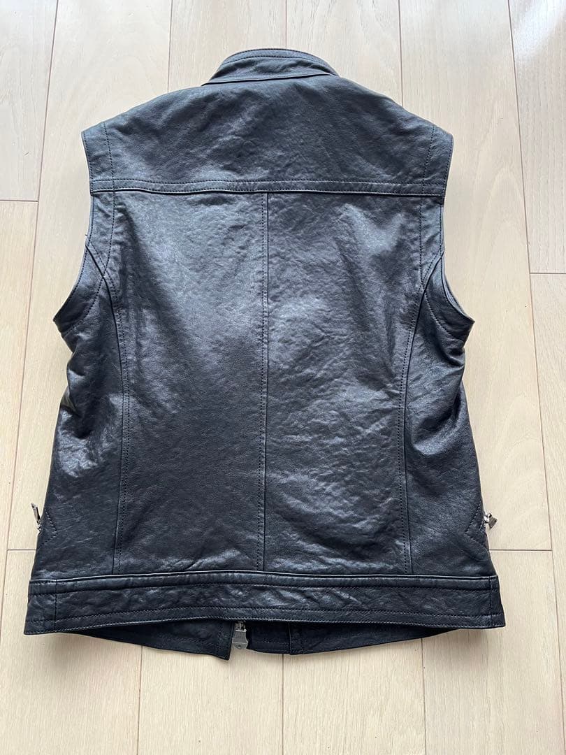 BURBERRY 2way レザー　ライダースジャケット Mサイズ