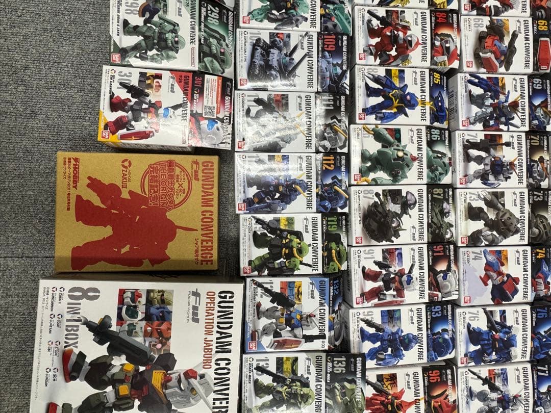 GUNDAM CONVERGE フィギュアセット SP 内袋未開封