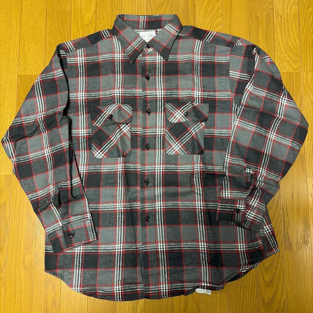 未使用 ビンテージ デッドストック BIG MIKE ネルシャツ
