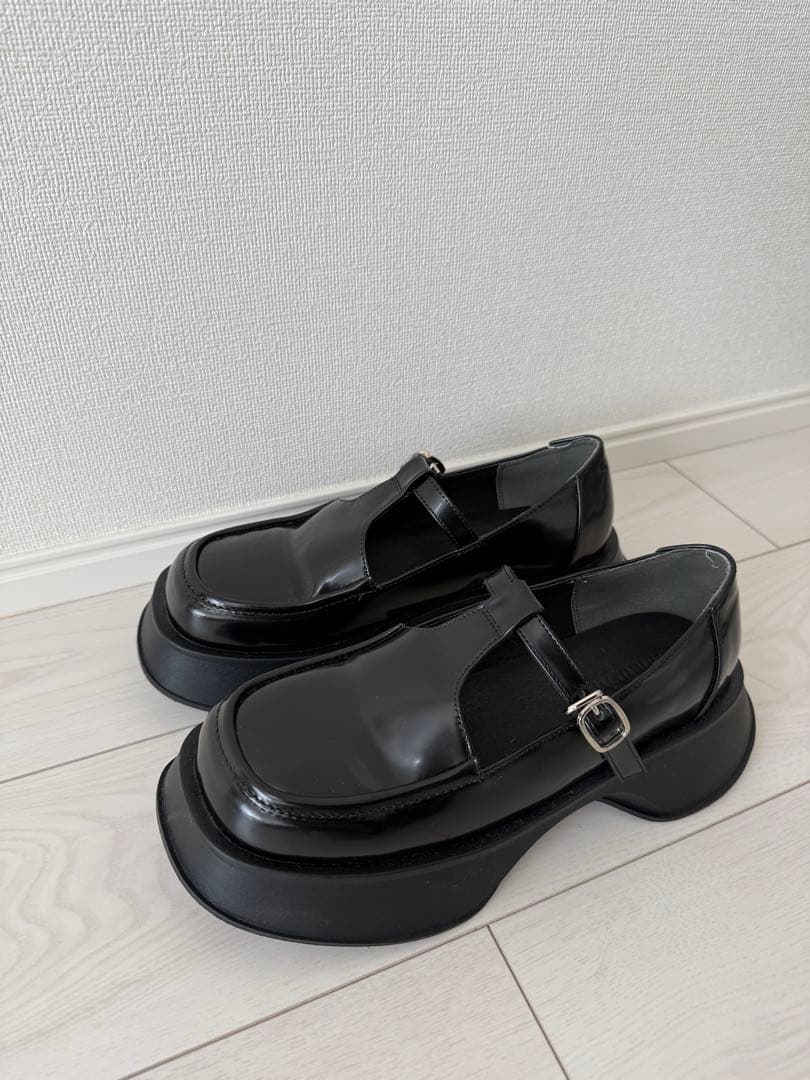 Knuth Marf platform loafers ブラック 24cm