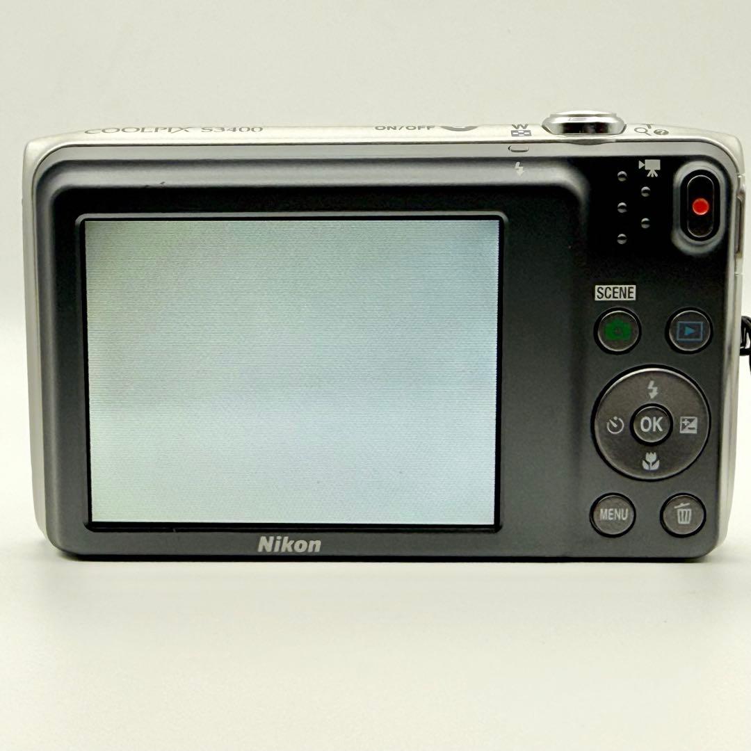 【付属品完品】Nikon COOLPIX S3400 コンデジ デジカメ 動作品