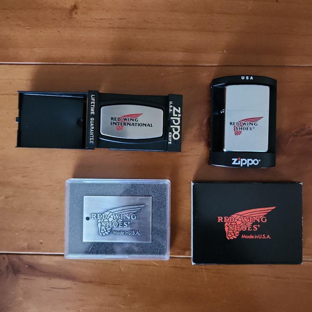 REDWING　ZIPPO　マネークリップ　記念プレート　ブーツカタログ