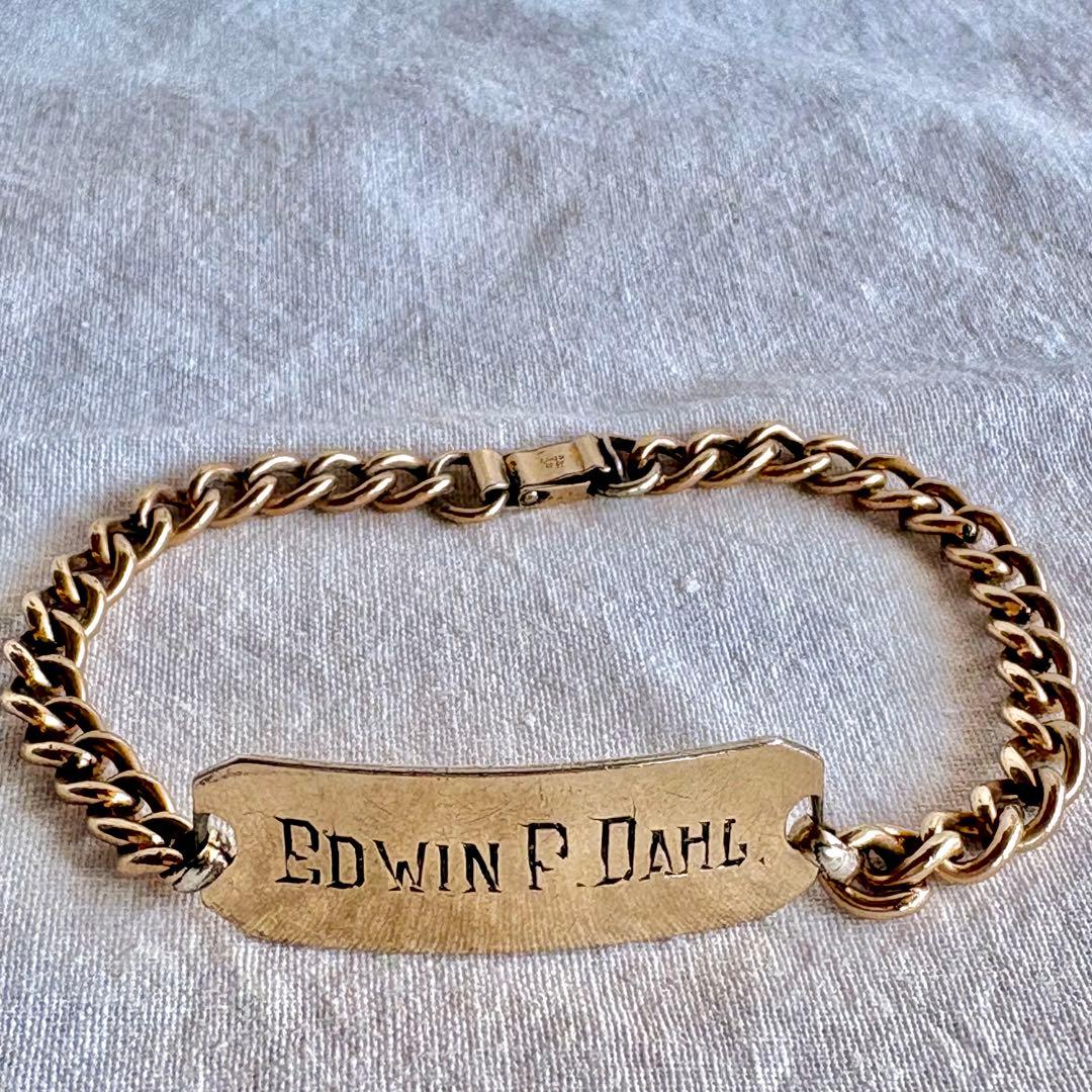 1950’s U.S.Military ID ブレスレット　army navy