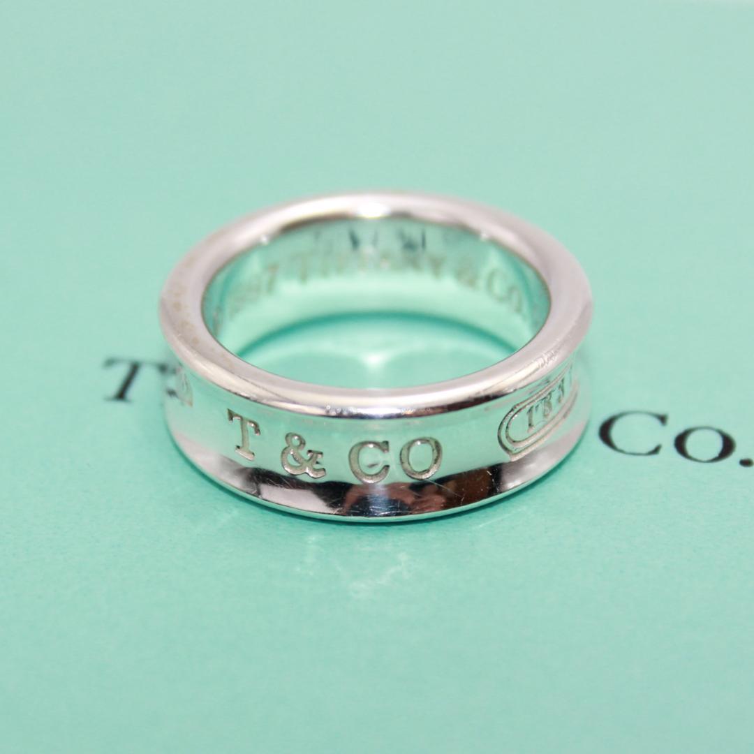 美品 Tiffany&Co. アクセサリー ナロー シルバー リング 指輪11号