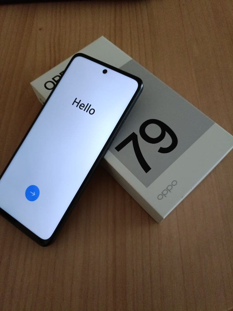 OPPO A79 5G ミステリーブラック 本体　箱付き　説明書なし