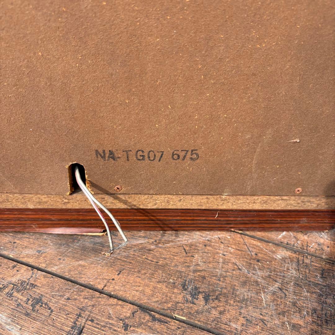 E2 昭和レトロ パイオニア NA-TG07 木目ブックシェルフスピーカー ペア