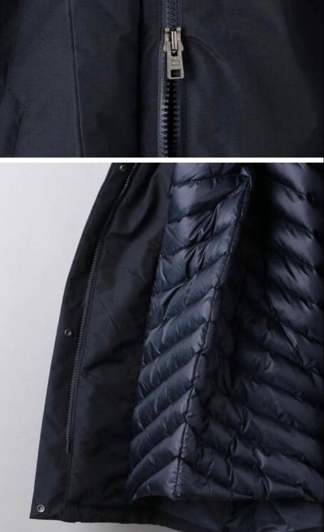 タロ　美品WOOLRICH ダウンBOW BRIDGE COAT XS