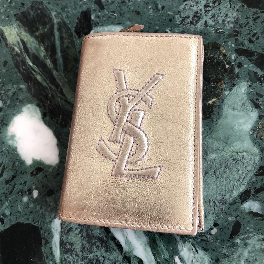正規品★YSL 小銭入れ付きパスケース