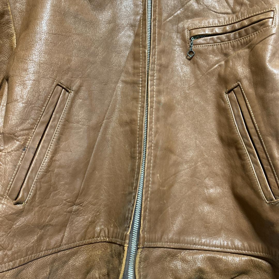 ATYE レザー ジャケット 古着 40s ~ 50s 60s 茶色 ACME