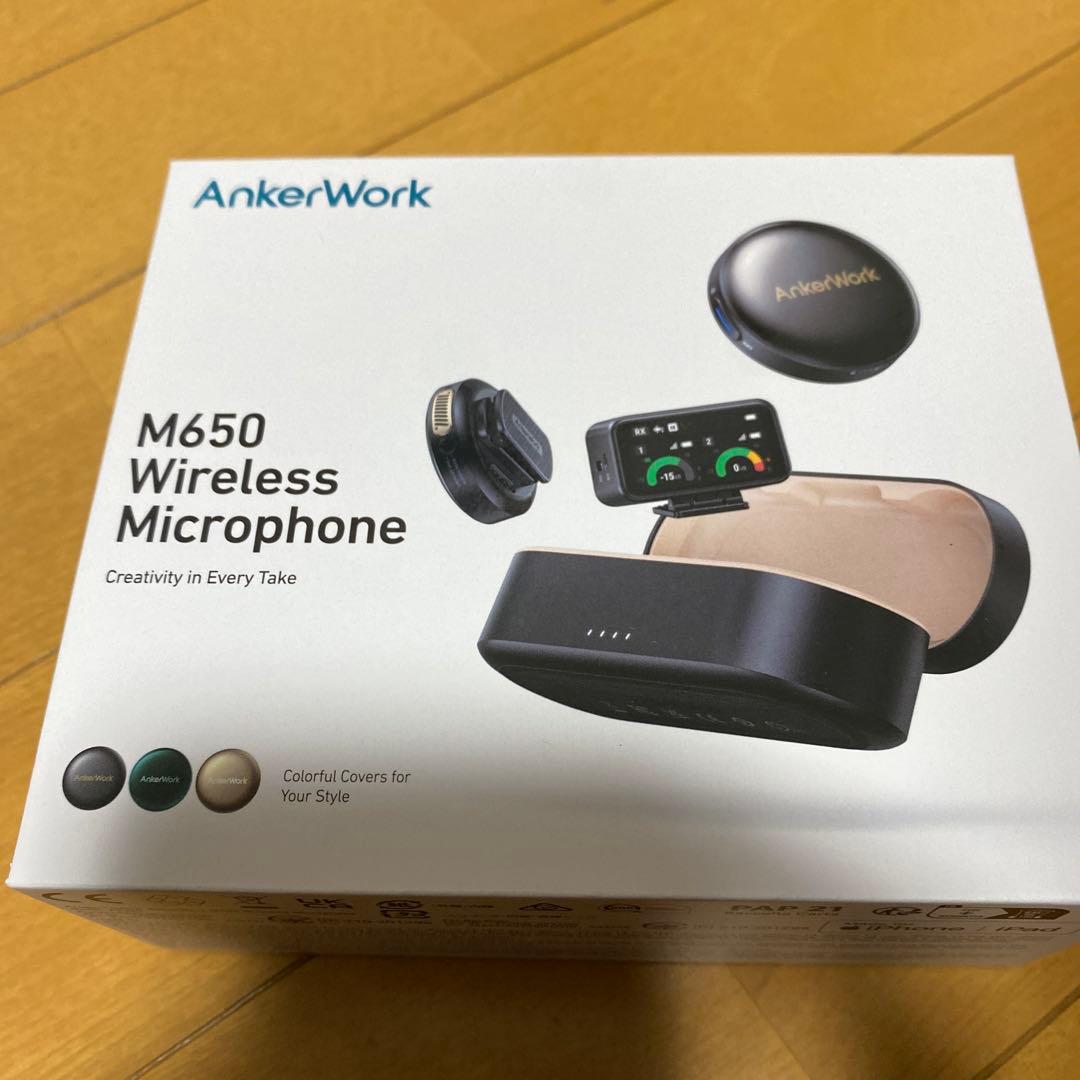 ANKERWORK M650 ワイヤレスマイク