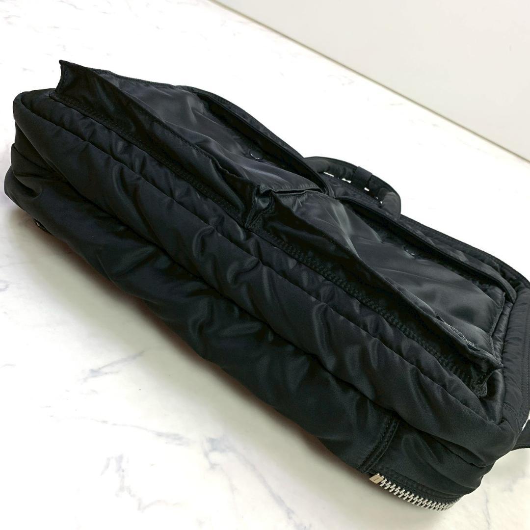 美品★ ポーター タンカー 3way ブリーフケース 2層タイプ ブラック