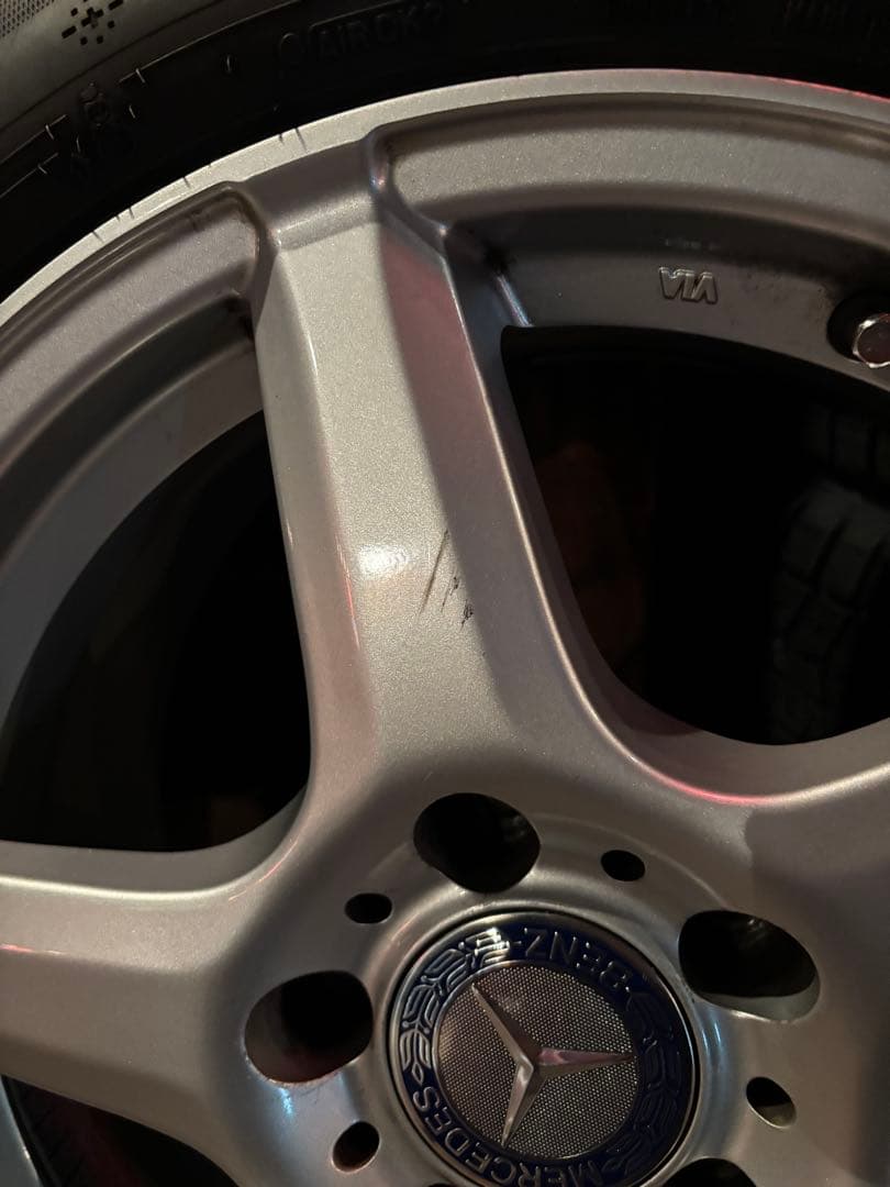 ◇送料込み◇ 205/55R16 中古スタッドレスアルミセット　ベンツCクラス