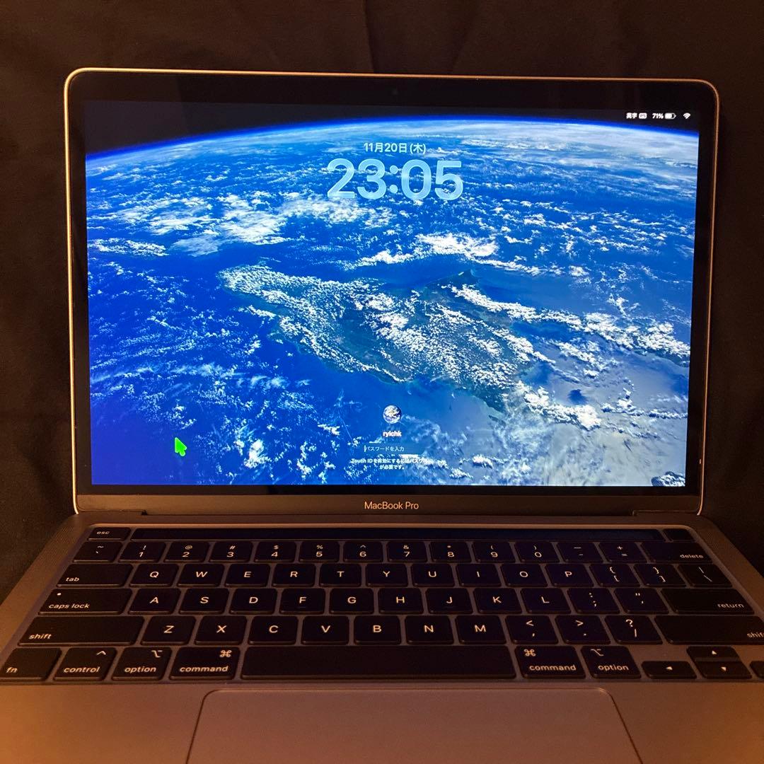 MacbookPro 2020 13インチ i7 32GB 512GB USキー