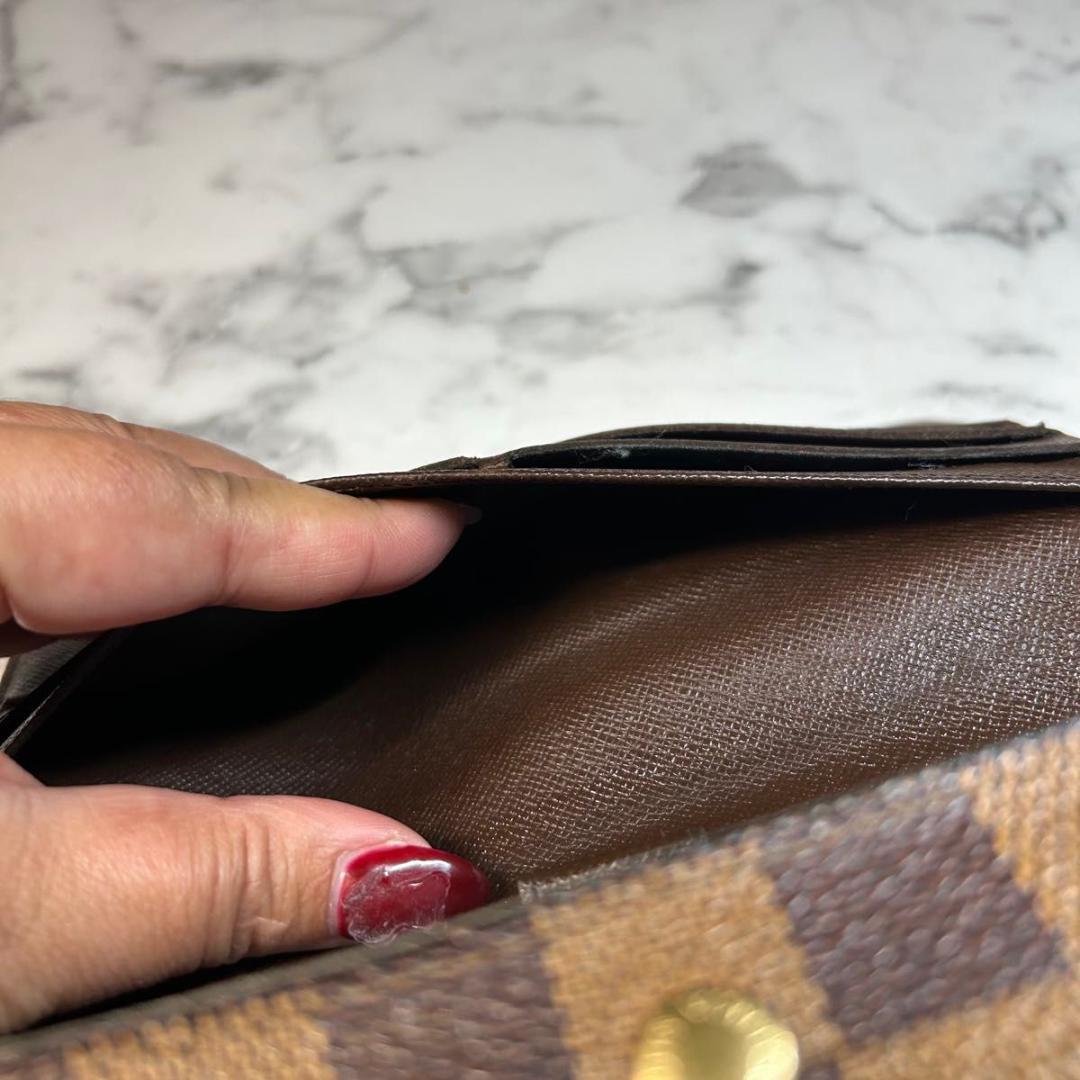 LV 三つ折り財布 インターナショナル ダミエ TH0025 6514