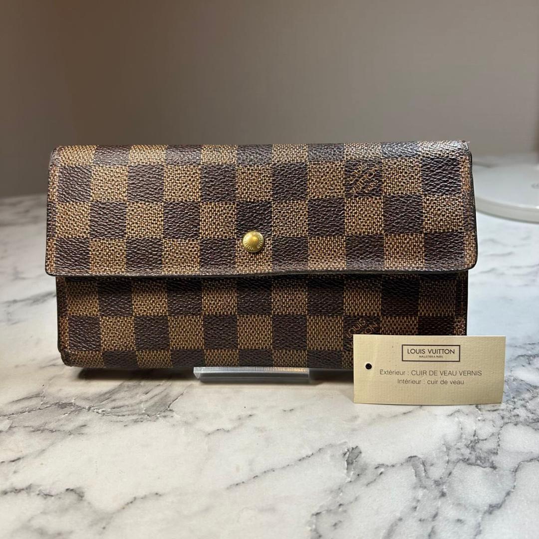 LV 三つ折り財布 インターナショナル ダミエ TH0025 6514