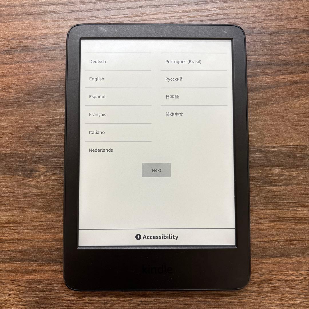 Kindle (16GB) 6インチ　第11世代　ブラック 広告なし