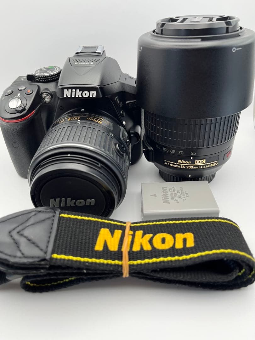 『外観美品　動作確認済』Nikon D5300 ダブルズームセット