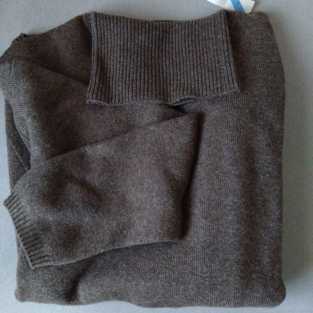 週末お値下げ中　theory luxe コクーンシルエット タートルネックニット