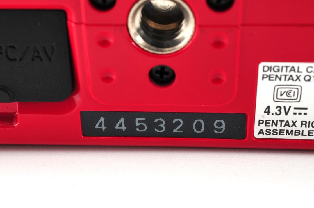 PENTAX Q10 レッド ショット 550枚 2レンズ 元箱入 #98