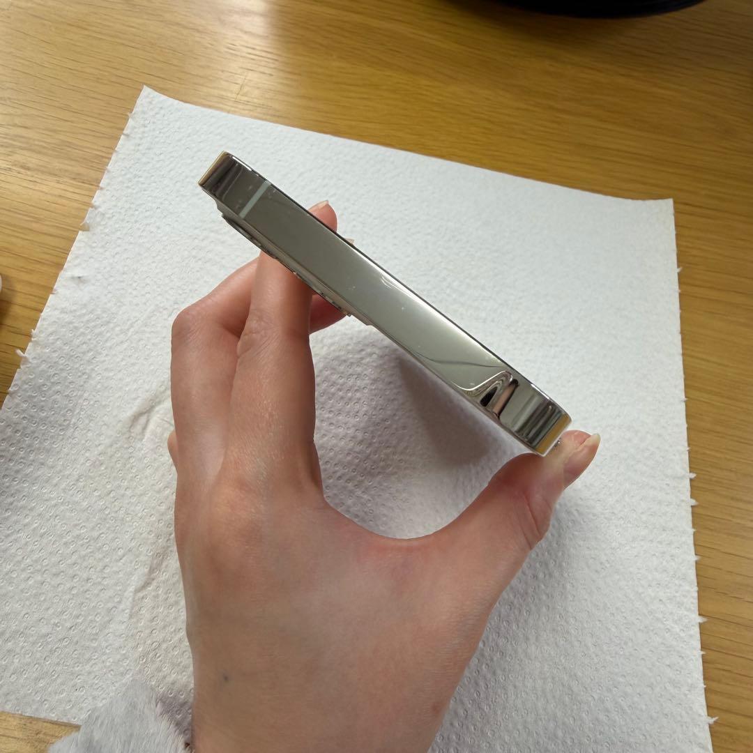 【即日発送可】iPhone12Pro 512GB シルバー 保護フィルムセット