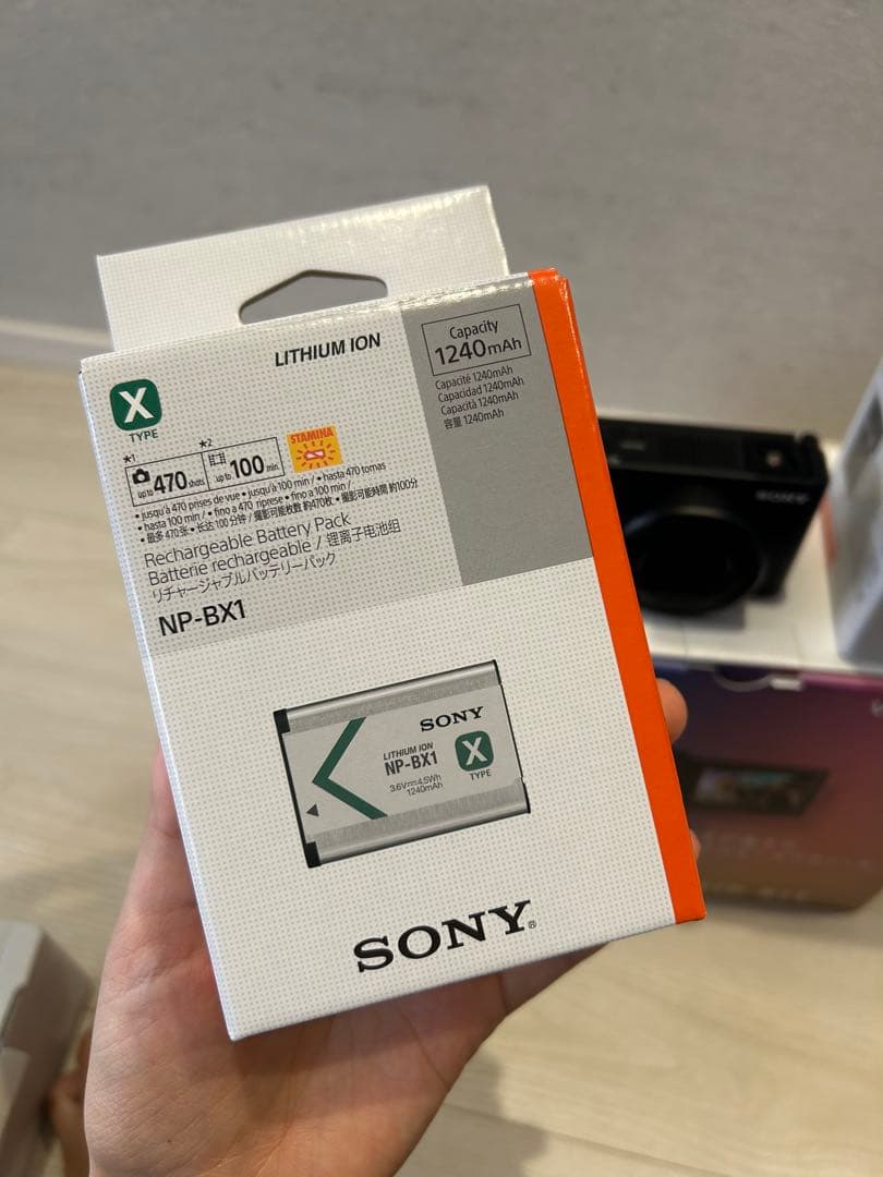 SONY VLOGCAM ZV-1 シューティンググリップキット付き